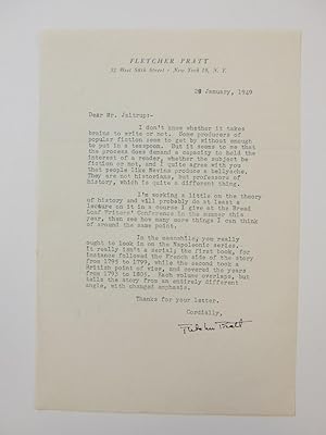 Typed Letter Signed