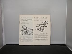 Rundbrief Fur Freunde Moderner Buchkunst Und Graphik Nr.1 & No.2