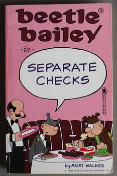 BEETLE BAILEY - SEPARATE CHECK (Collection of classic Newspaper Comic Strip's)