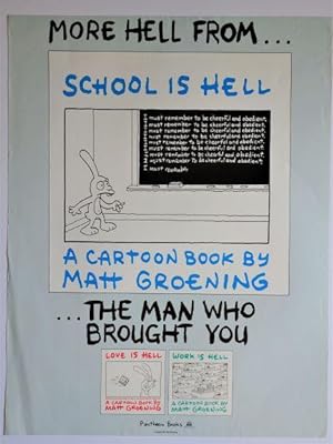 SCHOOL IS HELL; Promotional Poster