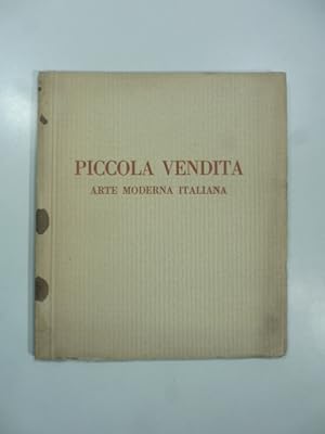 Galleria Scopinich, Milano. Piccola vendita arte moderna italiana, maggio 1927