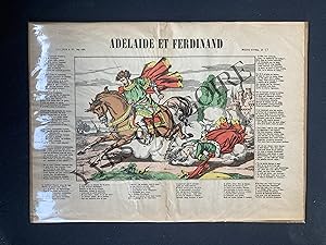 ADELAIDE ET FERDINAND-LES TROIS ANNEAUX-IMAGE D'EPINAL PELLERIN