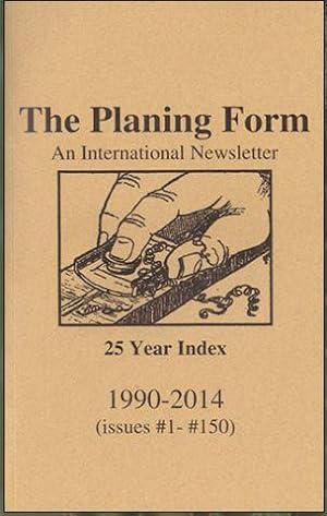 The Planing Form 25 Year Index 1990-2014