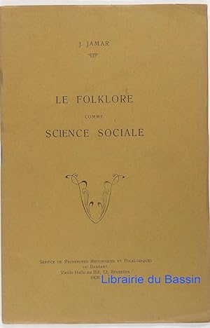 Le folklore comme science sociale