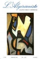 Revue L'ALGÉRIANISTE ----- N° 55 Septembre 1991 ----- [ Hommage à Roger Vaglio - Histoire : Maghr...