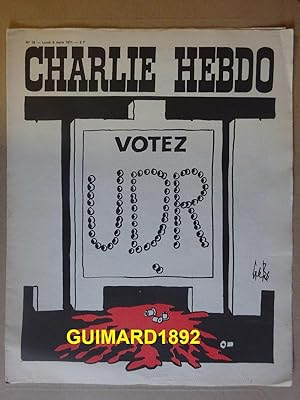 Charlie Hebdo n°16 8 mars 1971 Votez UDR