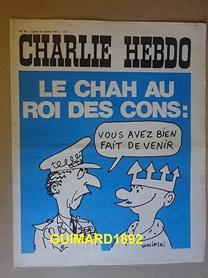 Charlie Hebdo n°48 18 octobre 1971 Un an sans de Gaulle Heureusement qu'on se drogue !