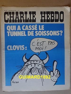 Charlie Hebdo n°84 26 juin 1972 Qui a cassé le tunnel de Soissons ?