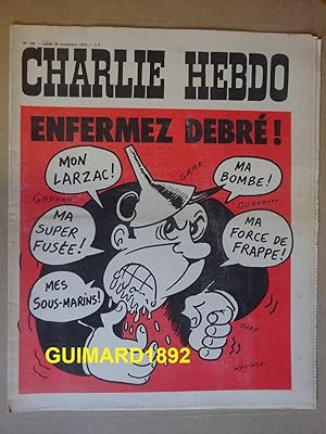 Charlie Hebdo n°105 20 novembre 1972 Enfermez Debré !