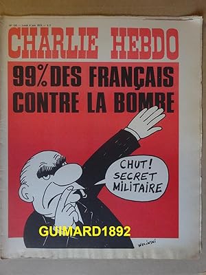 Charlie Hebdo n°133 4 juin 1973 99 % des Français contre le nucléaire