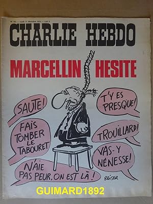 Charlie Hebdo n°161 17 décembre 1973 Marcellin hésite