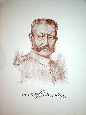 HINDENBURG, Paul von Hindenburg (1847-1934)