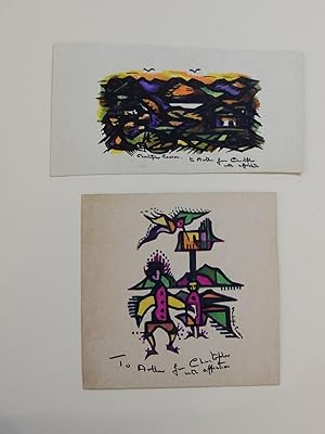 Two Signed Drawings