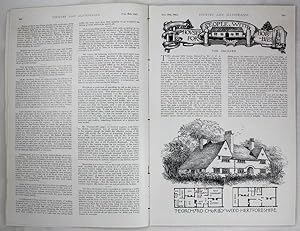 Original Issue of Country Life Magazine Dated September 30th 1899, with a Feature on 'Houses for ...