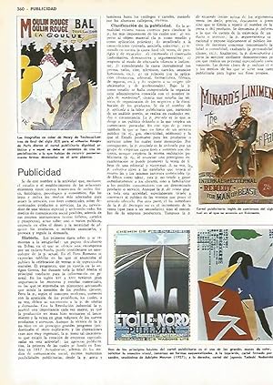 LAMINA MONITOR 0572: Litografia por Toulousse Lautrec