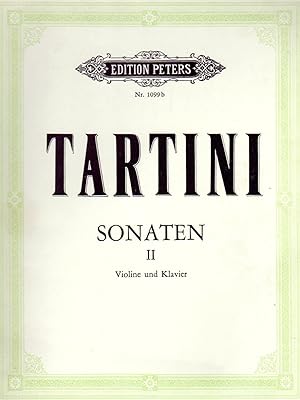 Sonaten - Violine und Klavier [Violin Sonatas - including "The Devil's Trill"], Band II [PIANO FU...