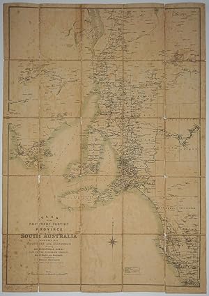Plan of the Southern Portion of the Province of South Australia as Divided into Counties and Hund...