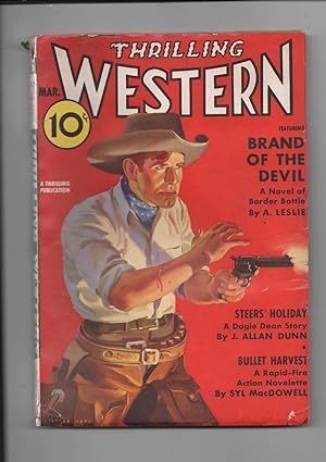 Thrilling Western, Vol. XVI, No. 3, March , 1938