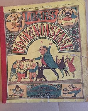 LEAR'S BOOK OF NONSENSE ( Warne's Juvenile Drolleries )