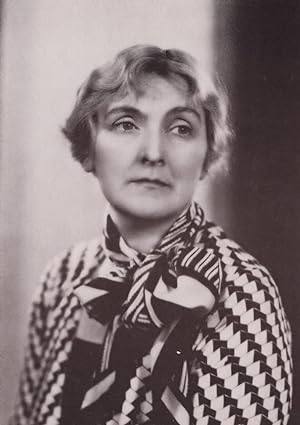 Sybil Thorndike BBC Hulton Picture Library Real Photo Rare Postcard