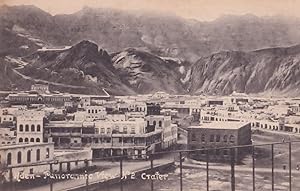 Aden Crater Yemen Old Postcard