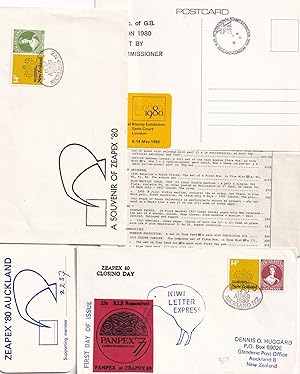 Zeapex 80 Auckland New Zealand Giant Bundle Ephemera First Day Cover s