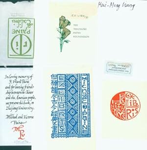 Six Book Plates, Three Woodblock on Asian Hand Made Paper, two signed by the artist.