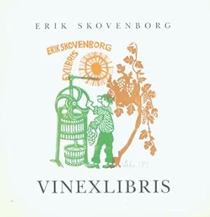 Vinexlibris. Bookplates With Wine Motifs. One of 800.