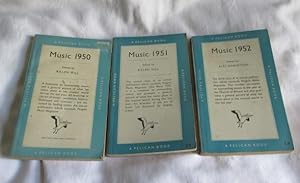 Music 1950, 1951, and 1952 - 3 vols