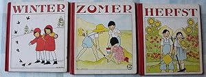 WINTER ; ZOMER ; HERFST ( 3 Books Illustrated By Rie Cramer )