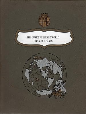 The Burke's Peerage World Book of Hoares