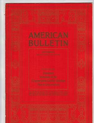 AMERICAN BULLETIN. November, 1913 (Featuring Venetian, Venetian Italic, Copperplate Gothic Shaded...