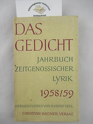 Das Gedicht. Jahrbuch zeitgenössischer Lyrik. Vierte Folge. 1958/59.