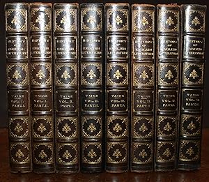 Edition De Luxe HISTORY OF ENGLISH LITERATURE By H. A. TAINE, D.C.L. Translated from the French B...