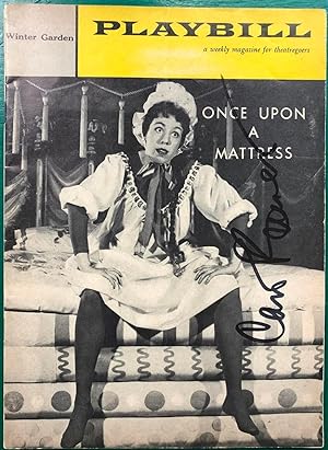 Signed Playbill -- "Once Upon A Mattress"