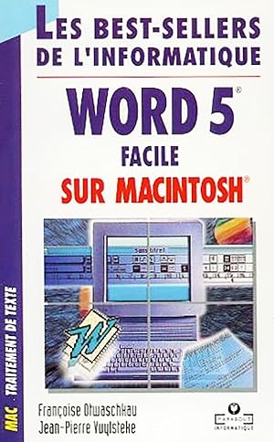 Word 5 facile sur Macintosh (Marabout service)