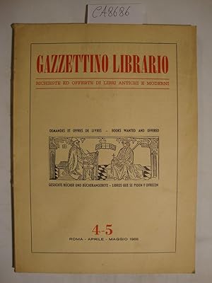 Gazzettino Librario - Richieste ed Offerte di Libri Antichi e moderni - 1968 (vari fascicoli)