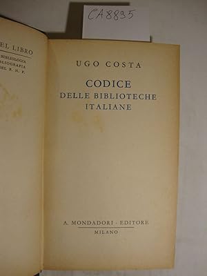 Codice delle biblioteche italiane