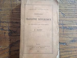 histoire de la TROISIEME REPUBLIQUE ( Jules GREVY )