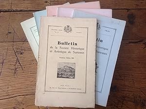 Bulletins de la Société historique de SURESNES. ( 7 fascicules )