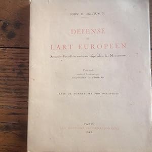 Défense de L'ART Européen par un officier Américain.