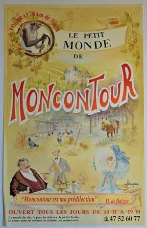 Le Petit Monde de Moncontour: Travel Poster