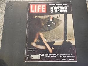 Life Aug 31 1962 Great Mail Robbery; Paris Fashions; Travel Series