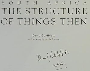 South Africa: The Structure of Things Then
