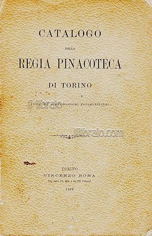 Catalogo della Regia pinacoteca di Torino