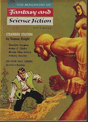 The Magazine of FANTASY AND SCIENCE FICTION (F&SF): December, Dec. 1956 ("The Door Into Summer")
