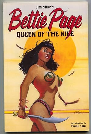 Bettie Page Queen Of The Nile Signed by Jim Silke 2000