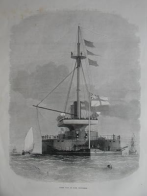 Stern View of H.M.S. Thunderer.