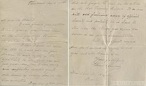 Autograph Letter Signed [ALS] from Grover Cleveland to Former U.S. Treasury Assistant Secretary, ...