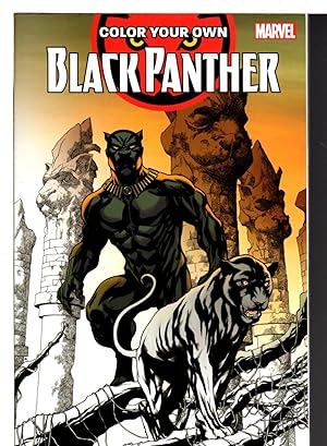 COLOR YOUR OWN BLACK PANTHER.